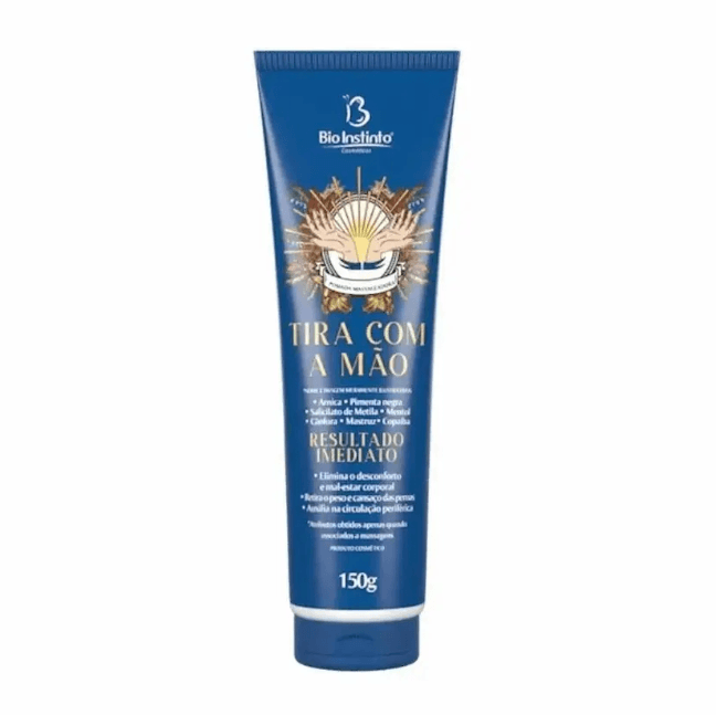 Pomada Massageadora Bio Instinto Tira com a Mão 150g